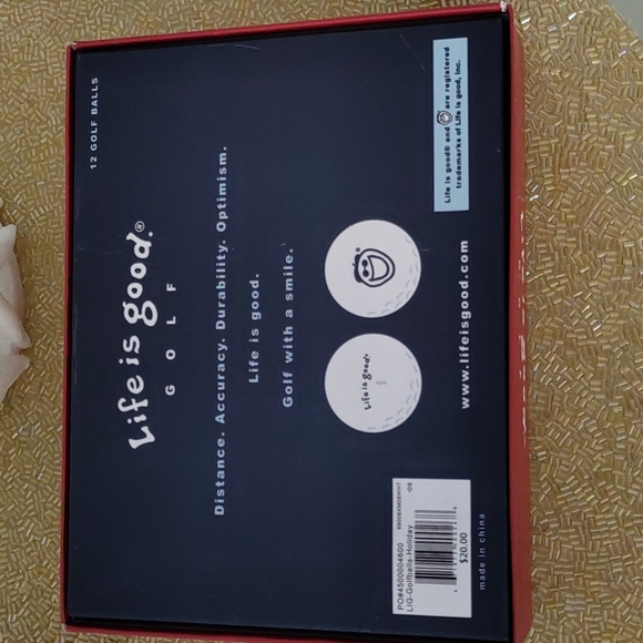 Life is Good Golf Balls - Box of 12 - Picture 3 of 3